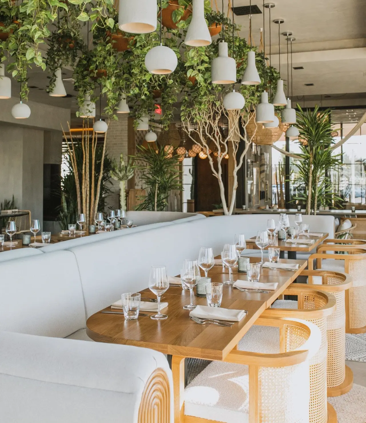 A private event set up at CALA Scottsdale