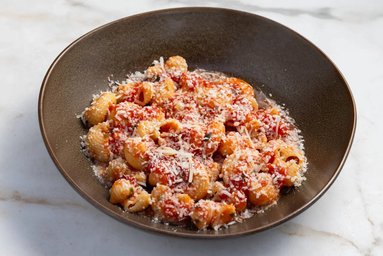 Rigatoni wagyu bolognese at CALA