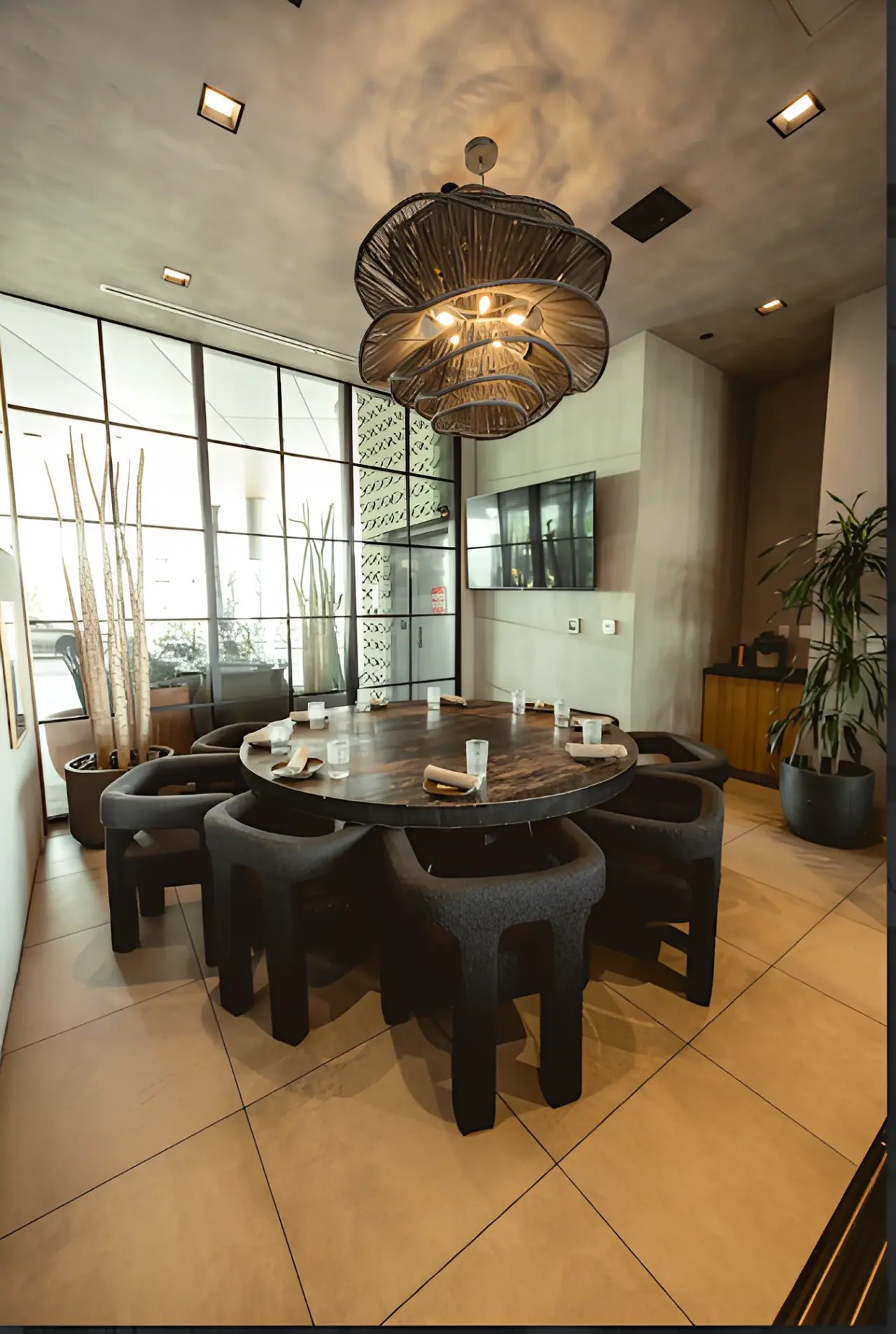 The private room at CALA